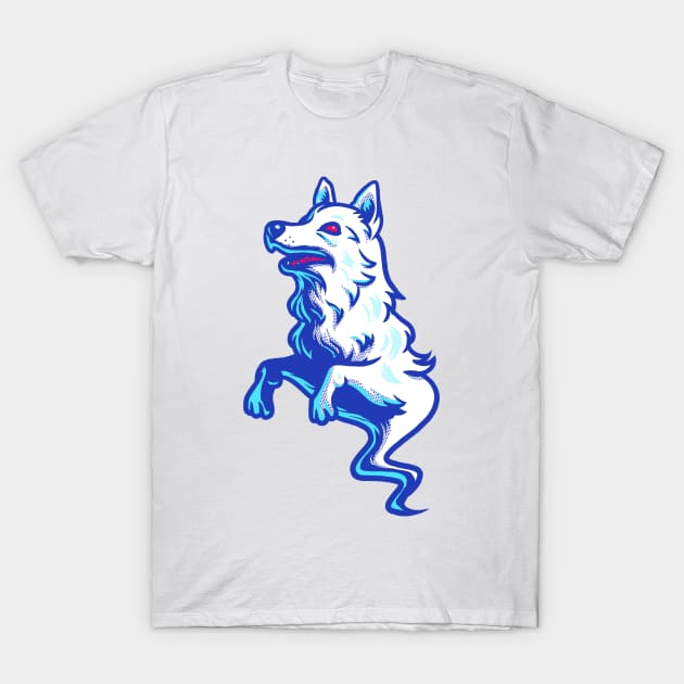 Ghost Wolf T-Shirt by wehkid